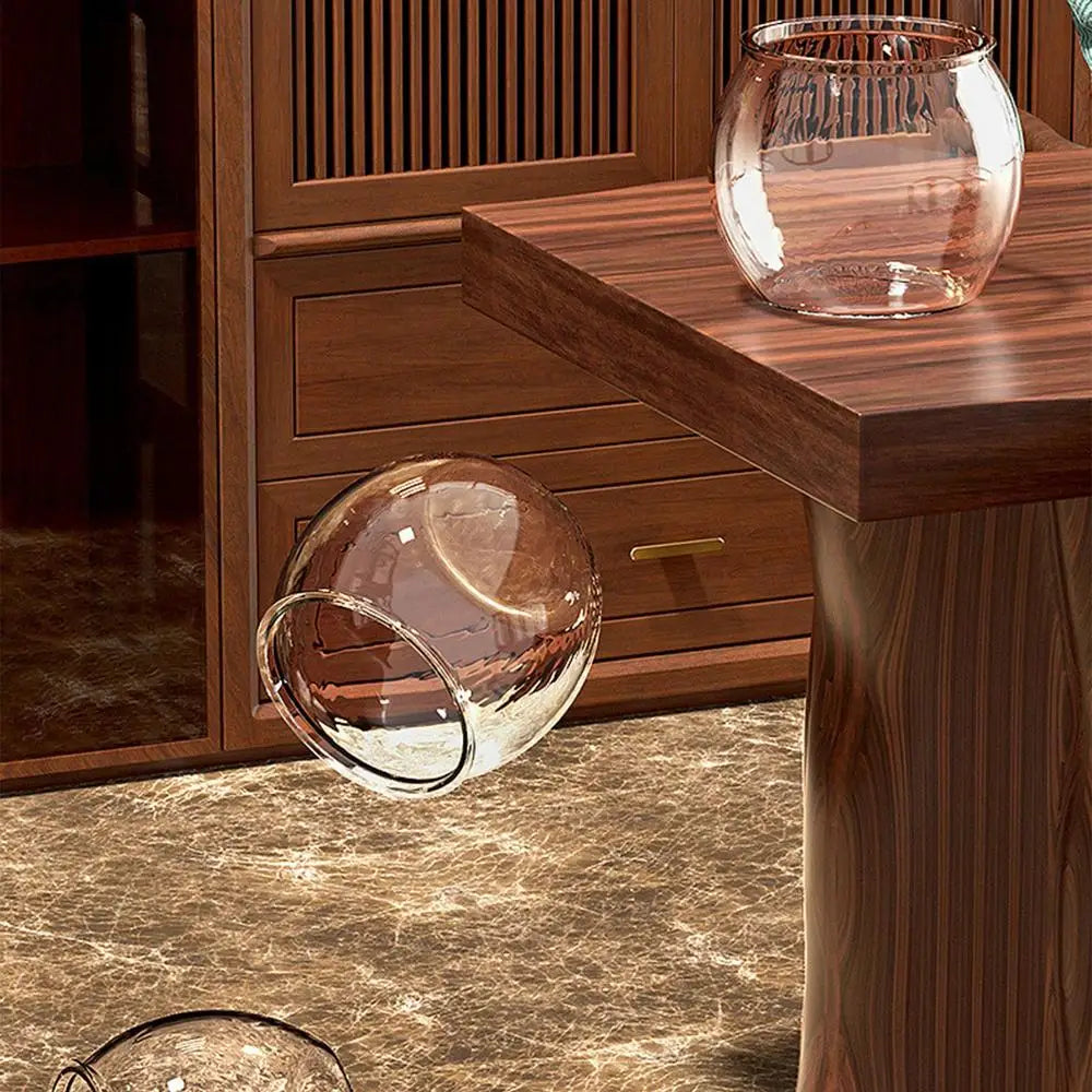 1pcs PET Clear Round Fish Bowl Aquarium Keeper Tank Vase Pot For Snow Living Room Tabletop Ecologicals Fish Tank Decoration