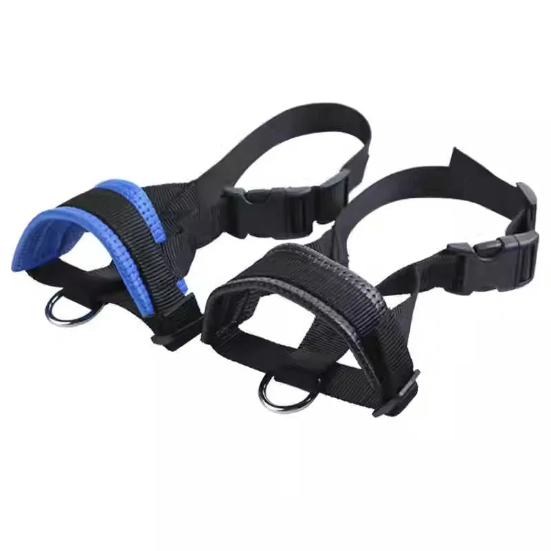 Dog muzzle made of nylon, anti-biting, anti-, anti-barking, anti-pecking, can drink water