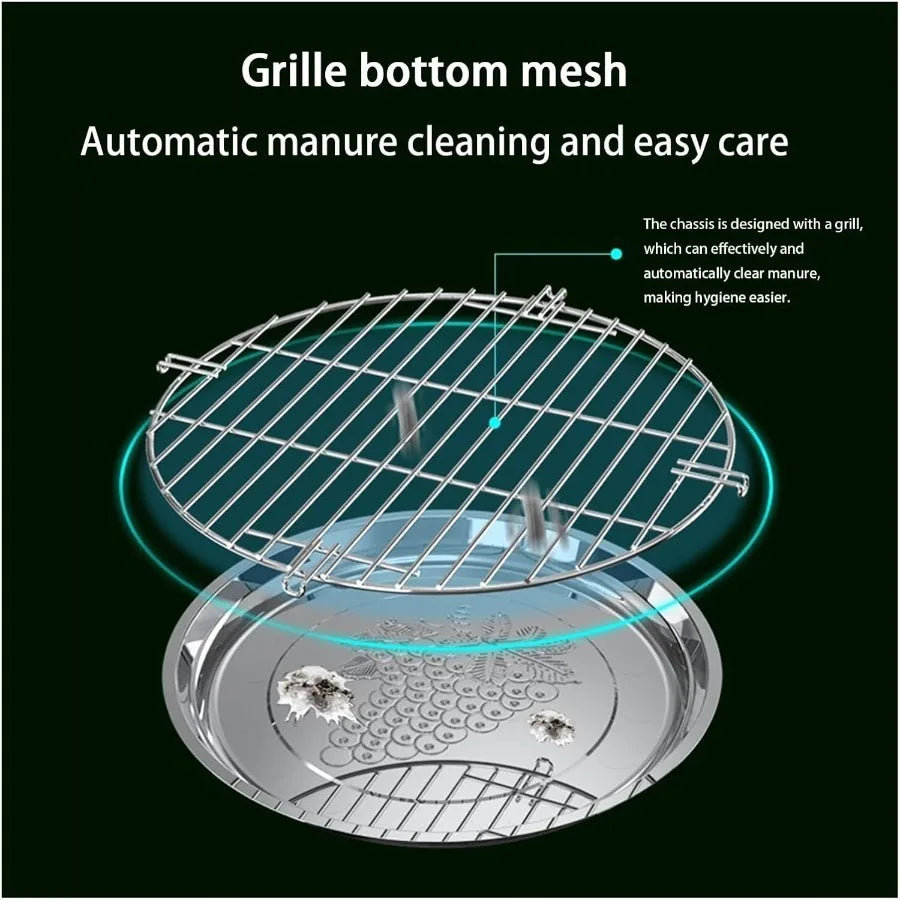 Aimery Bird Cage Stainless Steel Birdcage Small Bird cage Bird Cages for Parrots Travel Bird Cage Bird Travel cage Size : V36G