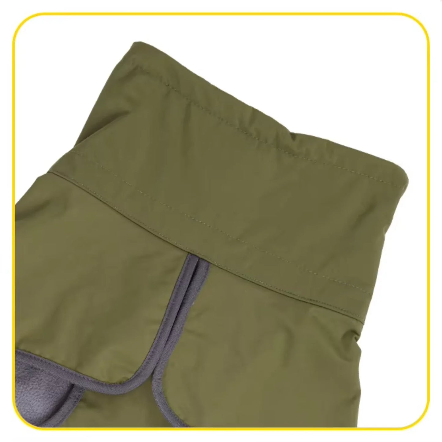 Hot Sell Windproof Pet Raincoat Clothes Warm Keeping Pet Dog Clothes Dog Winter Jacket Coat Puppy Clothes