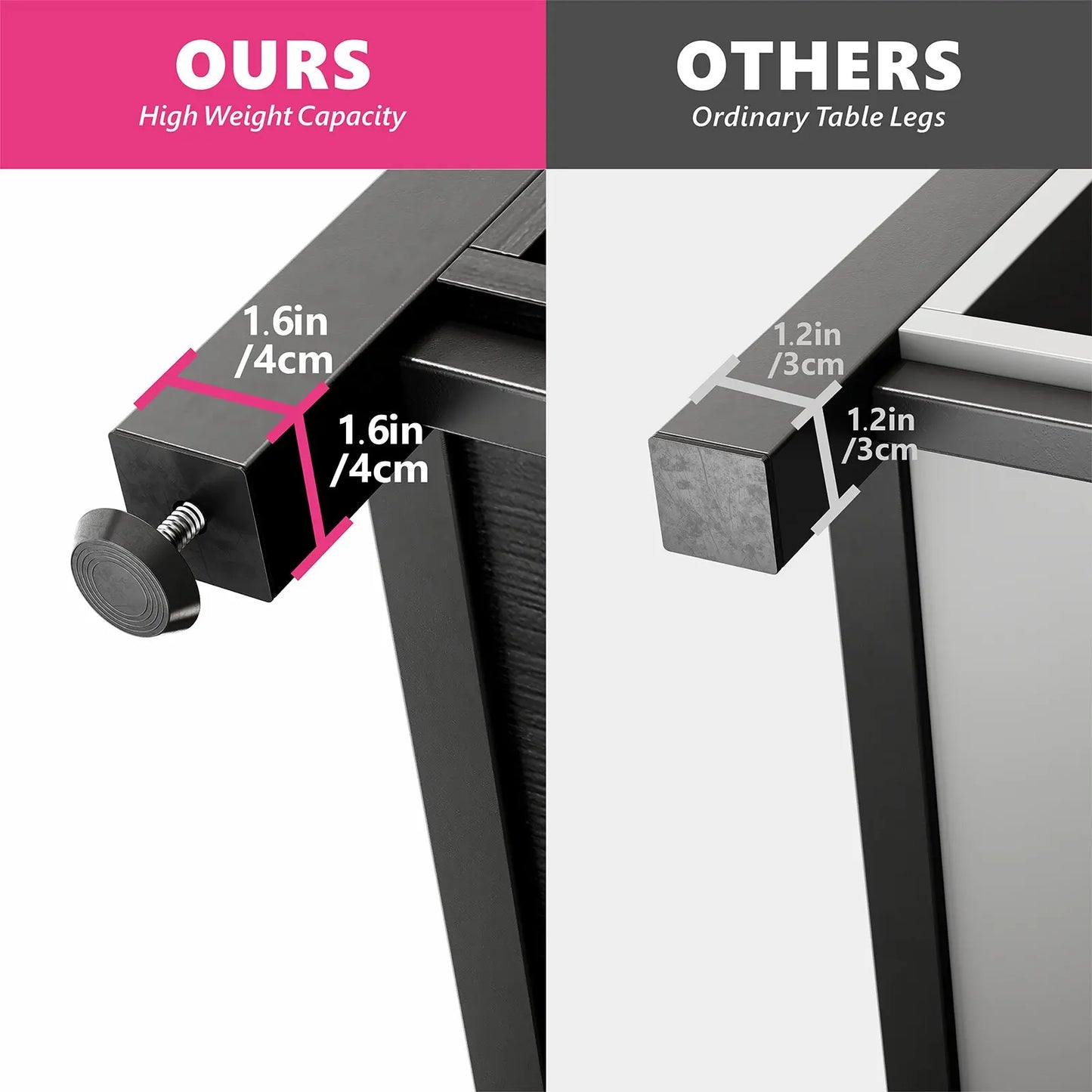 40-50 Gallon Aquarium Stand w/ Cabinet Storage,Fish Tank Stand Reptile Tank w/ Charging Station Adjustable Feet,Anti-tilt Device