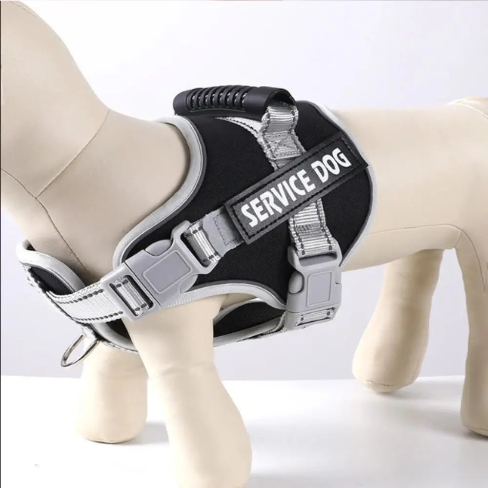 Chest Collars Adjustable Dog Harness Reflective Leash Set Reflective Vest Harness Adjustable Harness Outdoor Walking