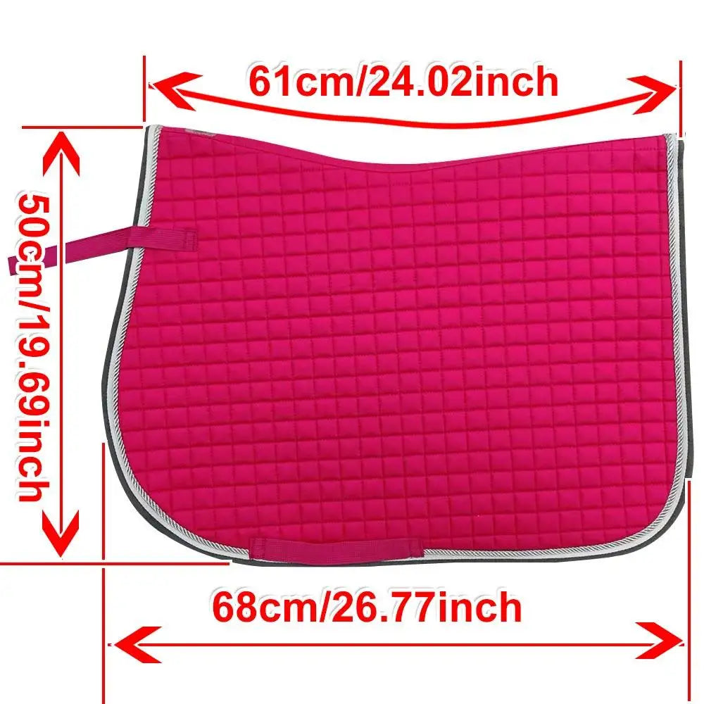All Purpose Saddle Pad For Everyday English Riding Comfort