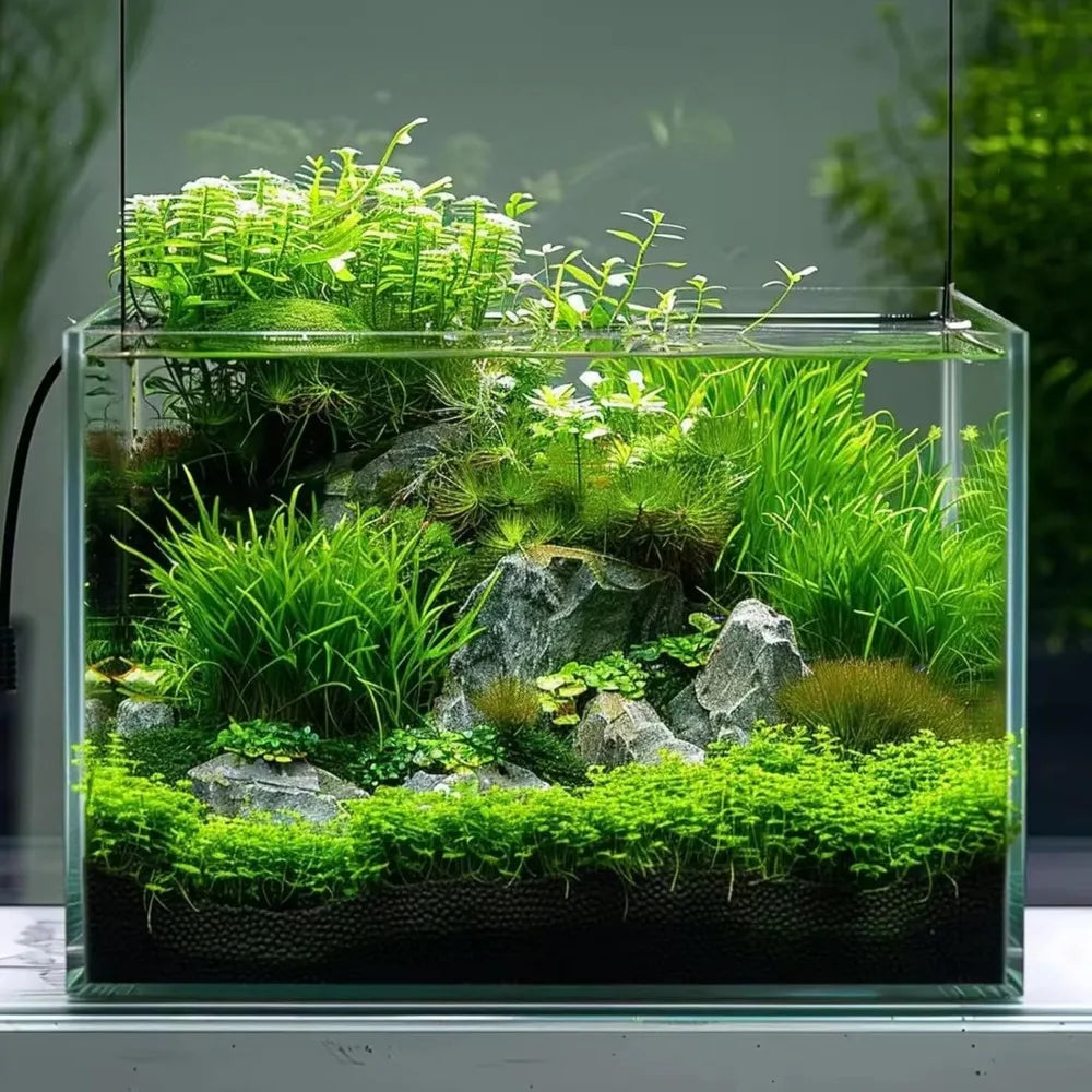 3 Gallon Glass Aquarium for Betta Goldfish Snails Shrimp