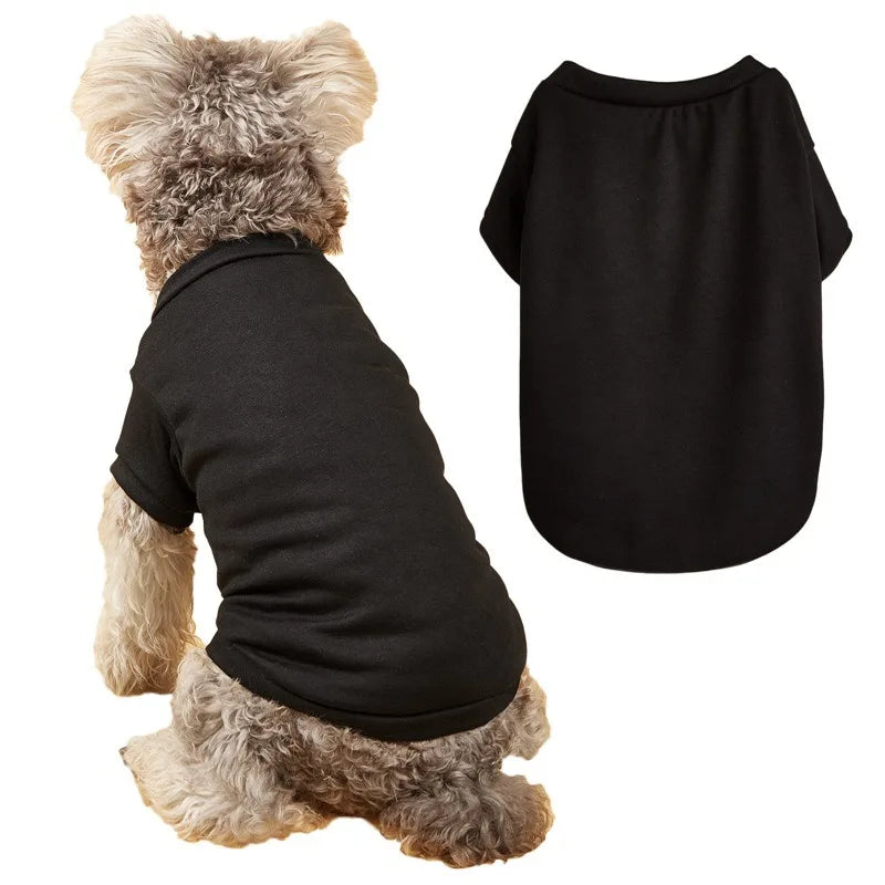 Breathable Dog T-shirt Solid Comfortable Thin Vest for Yorkshire Terrier Cute Summer Pet Clothes Dog Vest Pet Supplies
