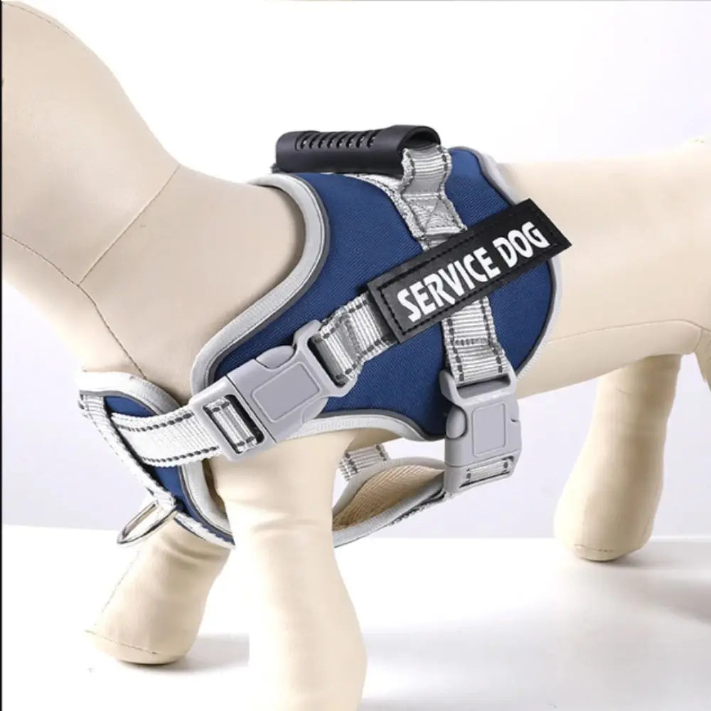 Chest Collars Adjustable Dog Harness Reflective Leash Set Reflective Vest Harness Adjustable Harness Outdoor Walking