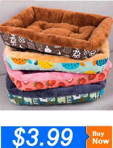 Large Pet House Dog Bed Cat Mat Long Plush Deep Sleeping Warm Soft Small Dog Cushion Calm Beds for Puppy Chihuahua