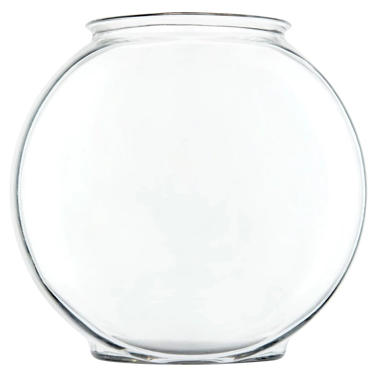 Drum Glass Fishbowl Clear Aquarium, Glass Aquarium Bowl, Betta Fish Tank, Goldfish Bowl for Home Decor