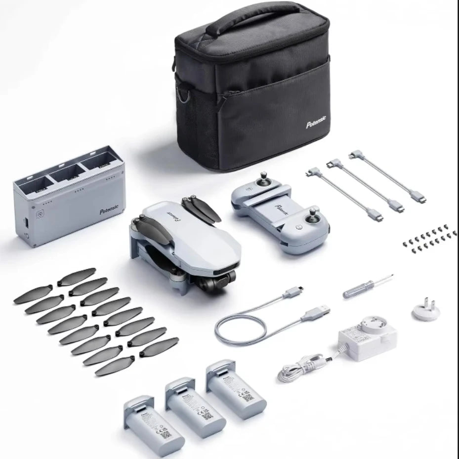 Used Potensic ATOM SE Single Axis Gimbal GPS Drone 4K Camera Lightweight Foldable FPV Transmission