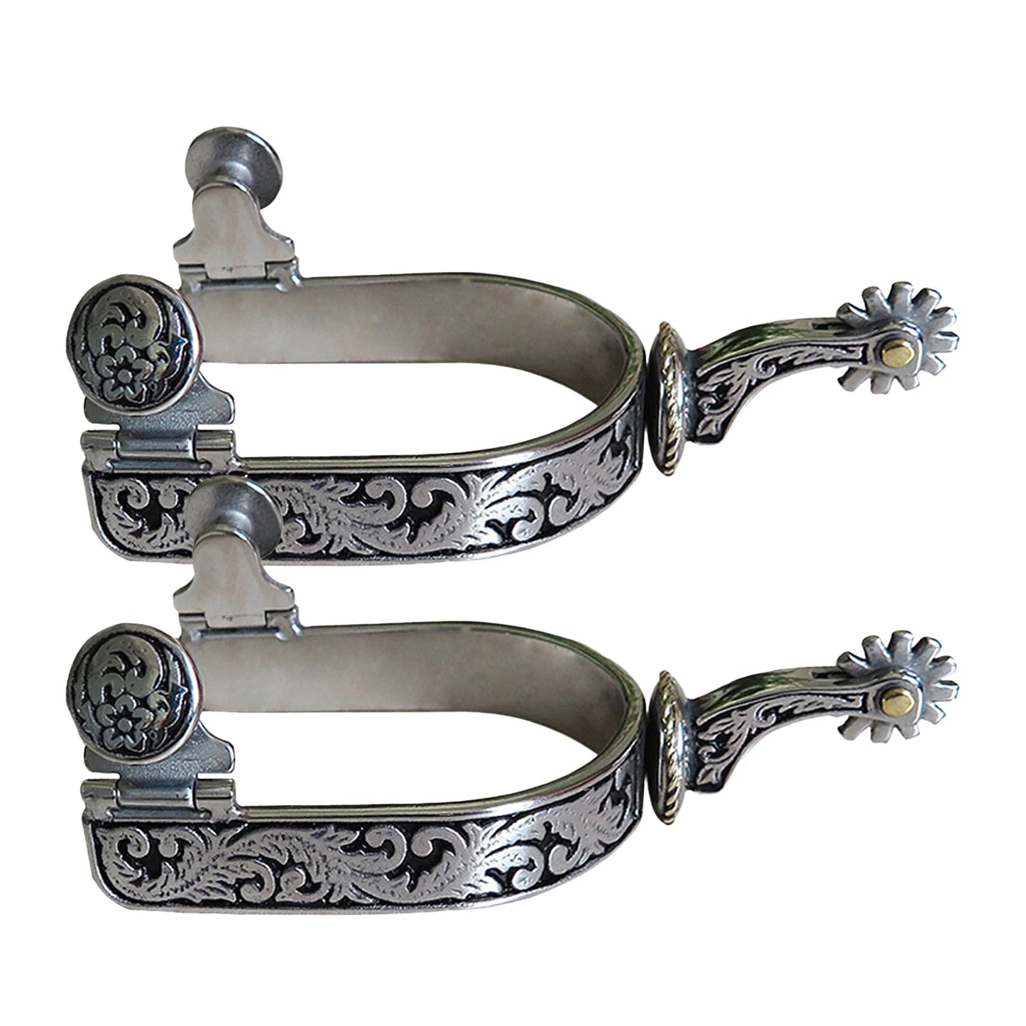 Spurs for Cowboy Boots Beautiful Western Cowboy Spurs Riding Spurs Horse Riding Accessories Horse Roping Spurs with Gear