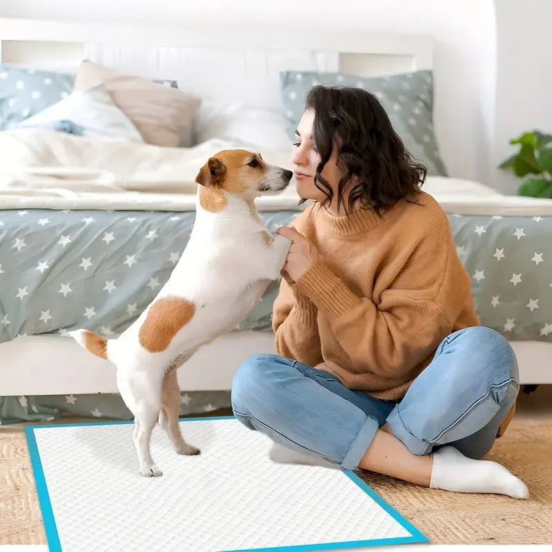 XXL Dog Pee Pads | 30"X36" Premium Disposable Dog Training Pads | Super Absorbency | Blue Extra Strength Leak-Proof