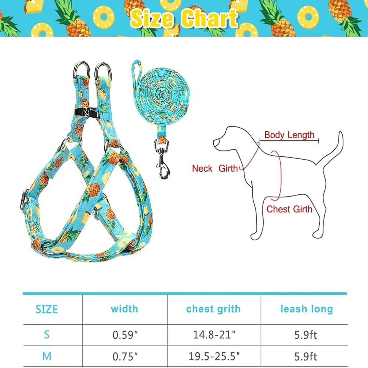 Cute Small Medium Adjustable Heavy Duty No Pull Vest Harness and Leash Set for Adorable Dogs Puppies with Comfortable Design and