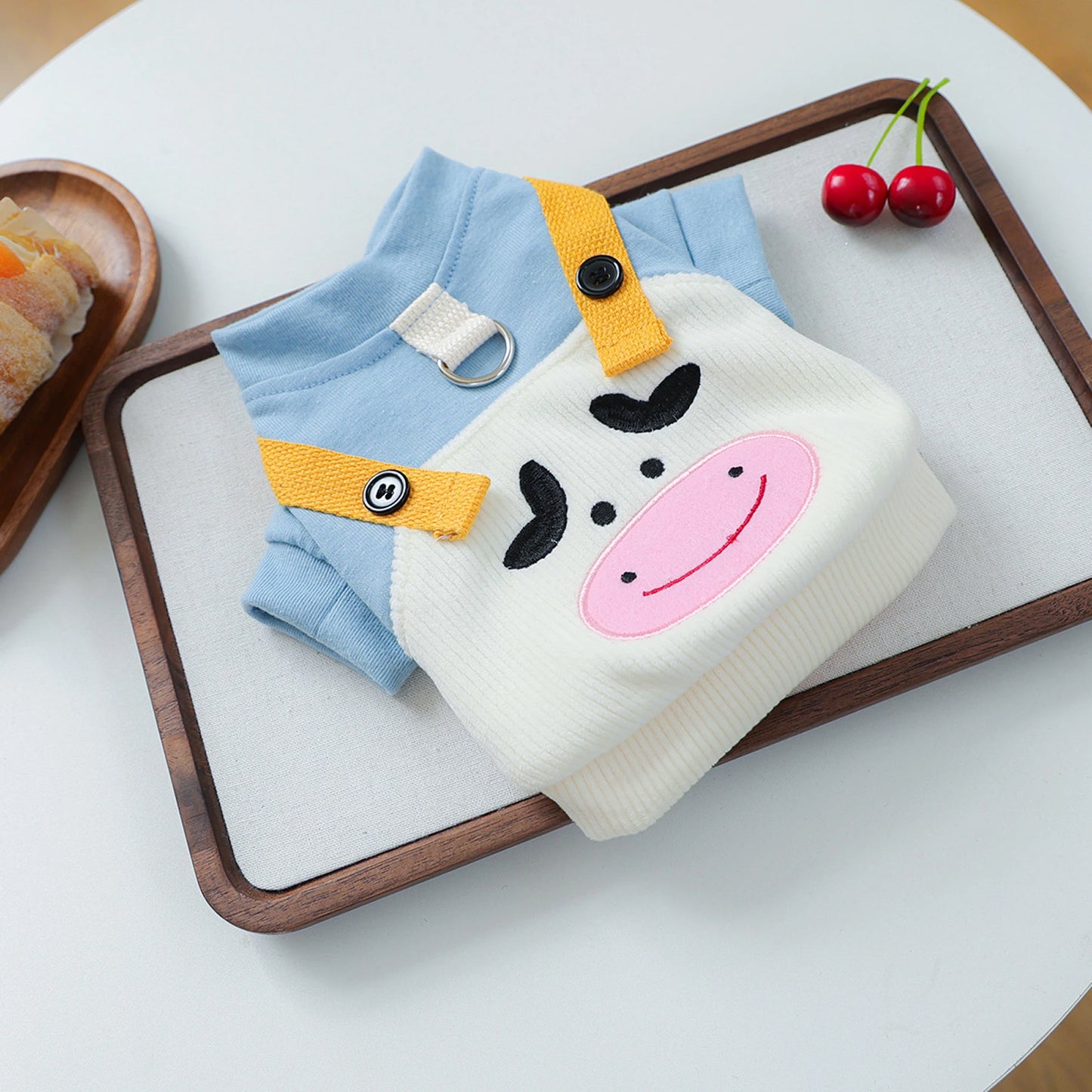 Adorable Puppy Hoodies with Colorful Patterns and Zipper Closure for Stylish Small Dog Outfits