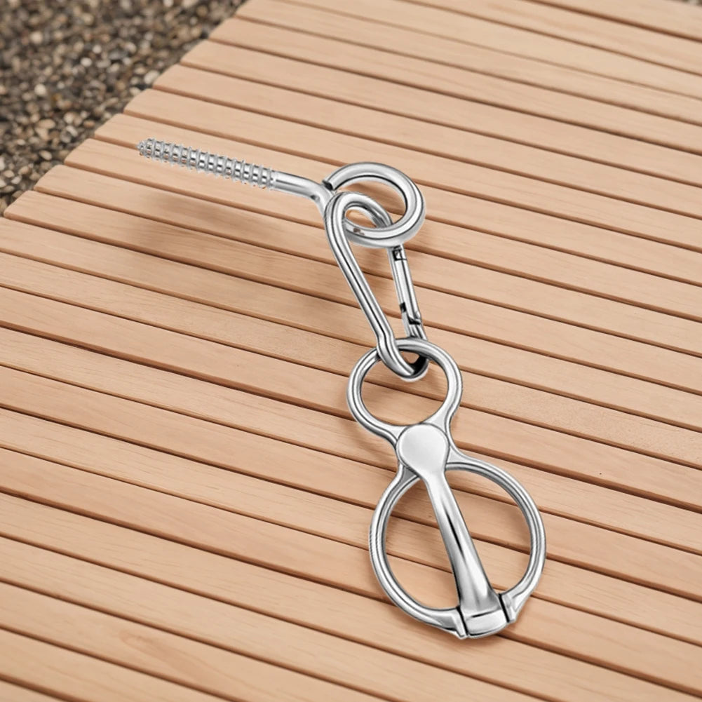 Heavy Duty Horse Tie Ring Stainless Steel Training Gear