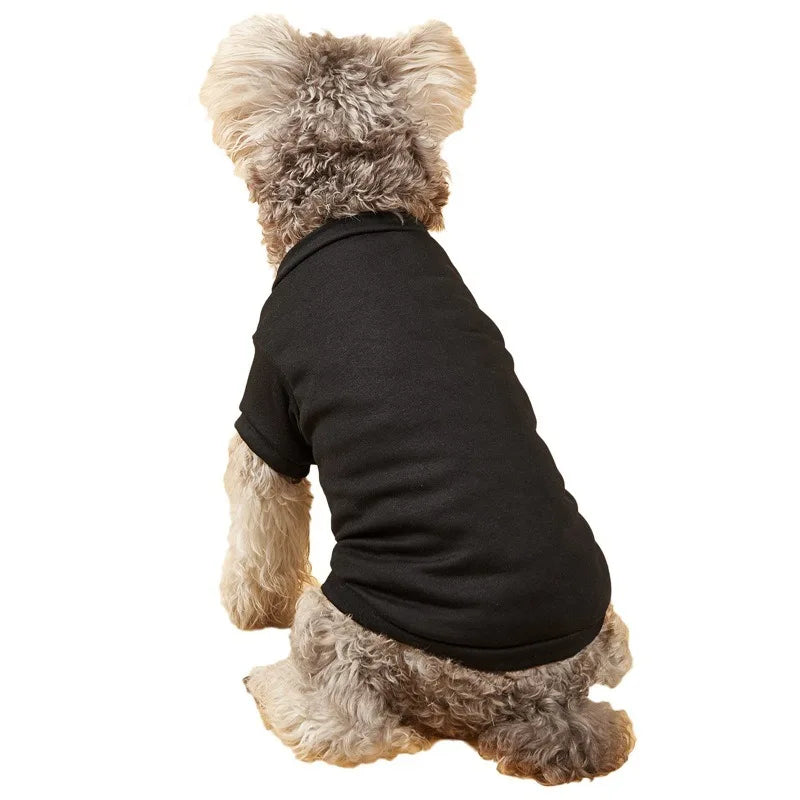 Breathable Dog T-shirt Solid Comfortable Thin Vest for Yorkshire Terrier Cute Summer Pet Clothes Dog Vest Pet Supplies