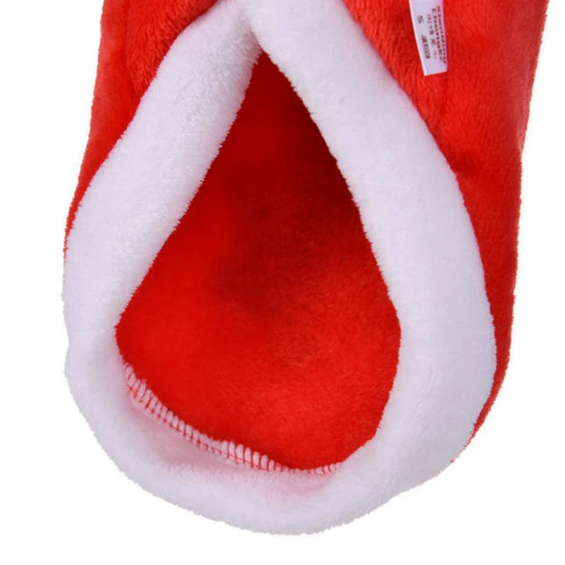 Hooded Christmas Jumpsuit for Dogs Pet Elk Christmas Cat Dog Clothes Pet Warm Dog Cat Jacket Coat Autumn Winter Puppy Clothing