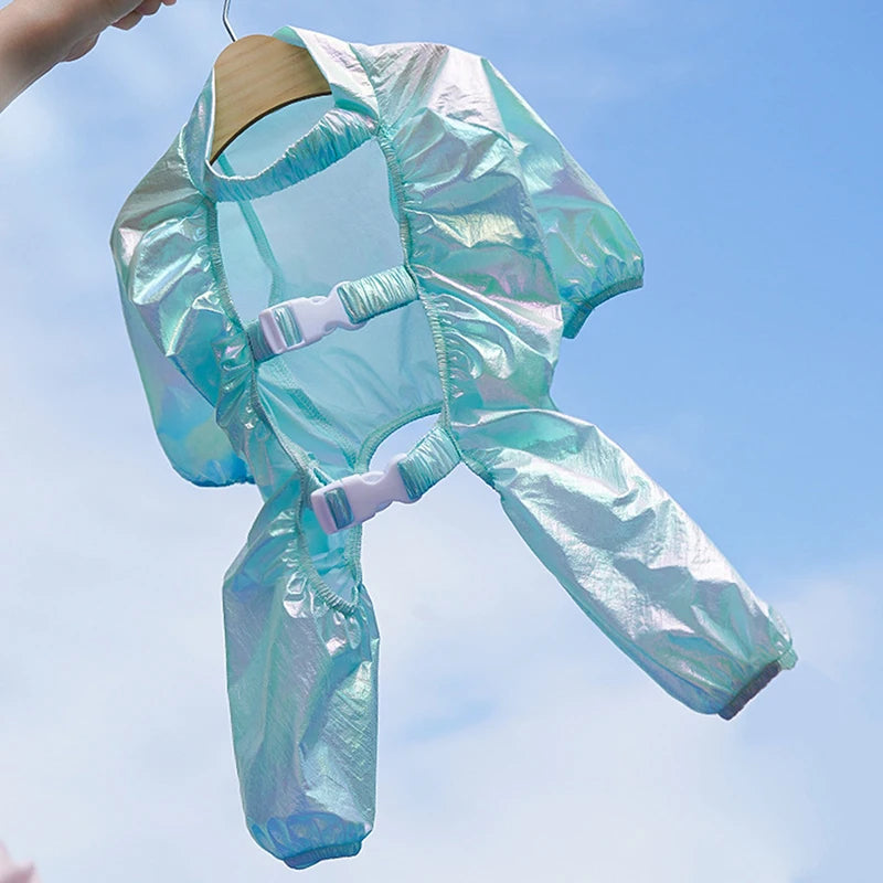 Waterproof Pet Pants With Foot Cover Dog Trousers Safety Dog Leggings Foot Protector For Small Dog Outdoor Activity Dog Clothes