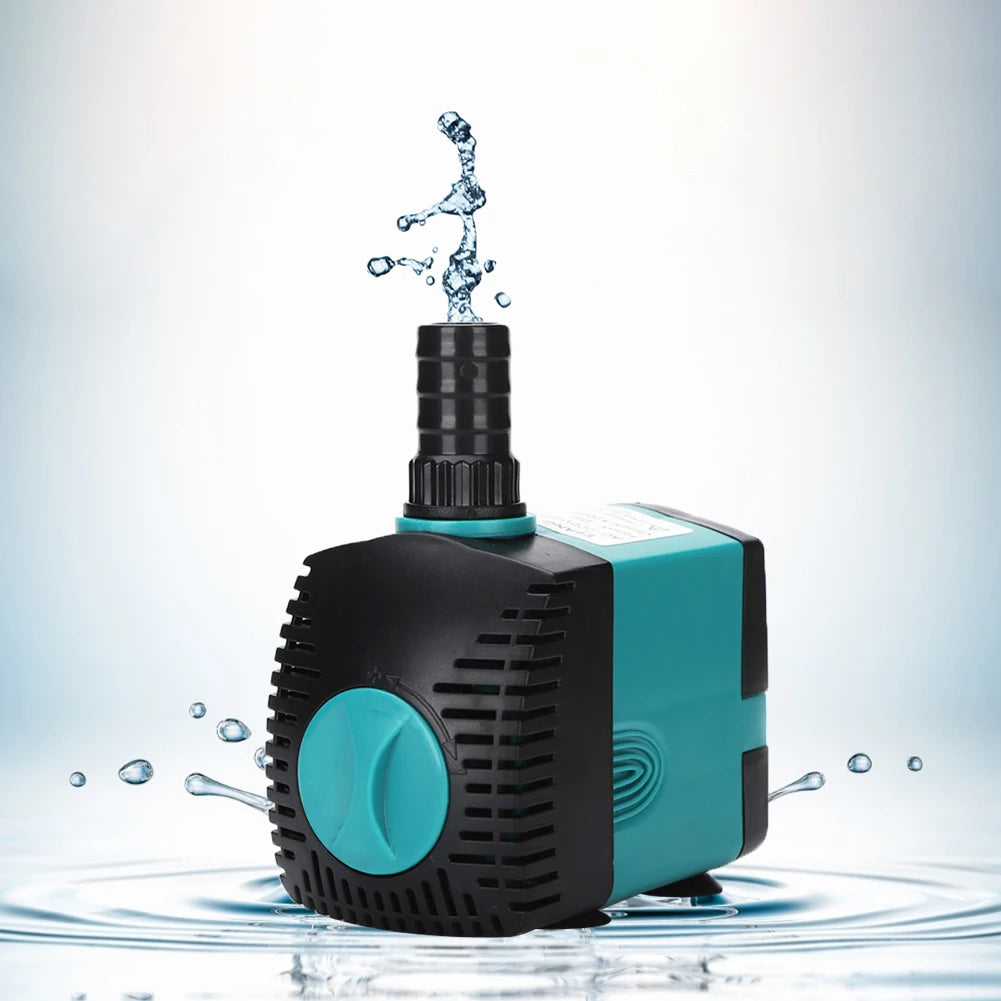 3W 6W 10W 15W 25W Ultra-Quiet Submersible Water Fountain Pump Filter Fish Pond Side Suction Pump Aquarium Water Pump  220V-240V