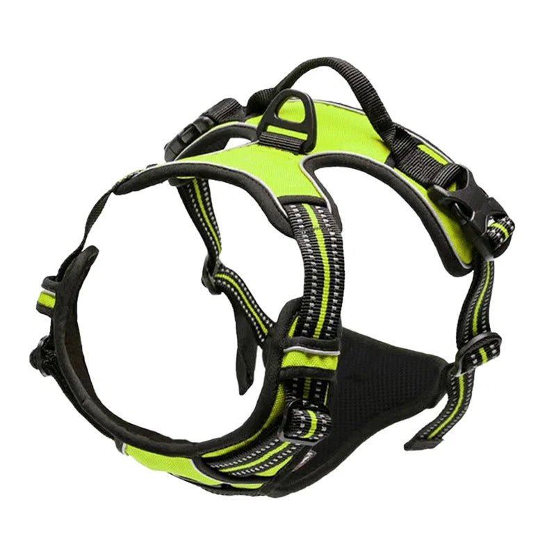 Dog reflective strap Small, large and medium-sized dog chest strap with leash vest type dog leash pet supplies