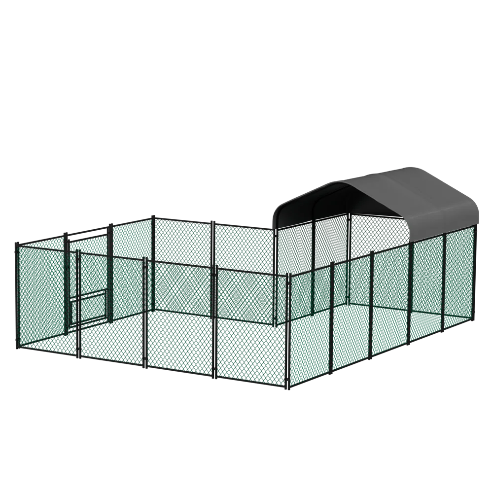 Large Walk-in Chicken Run Coop Cage Hens Rabbit Ducks Chickens Poultry Pen for Outside Yard Farm