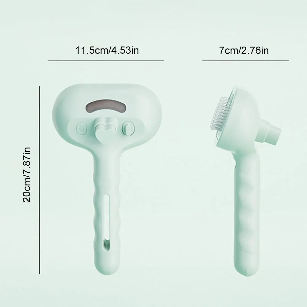 3 in 1 Cat Steam Brush Cat Hair Brush Pet Brush Pet Hair Cleaning Brush Comb for Shedding & Grooming for Cats Dogs Small Animals